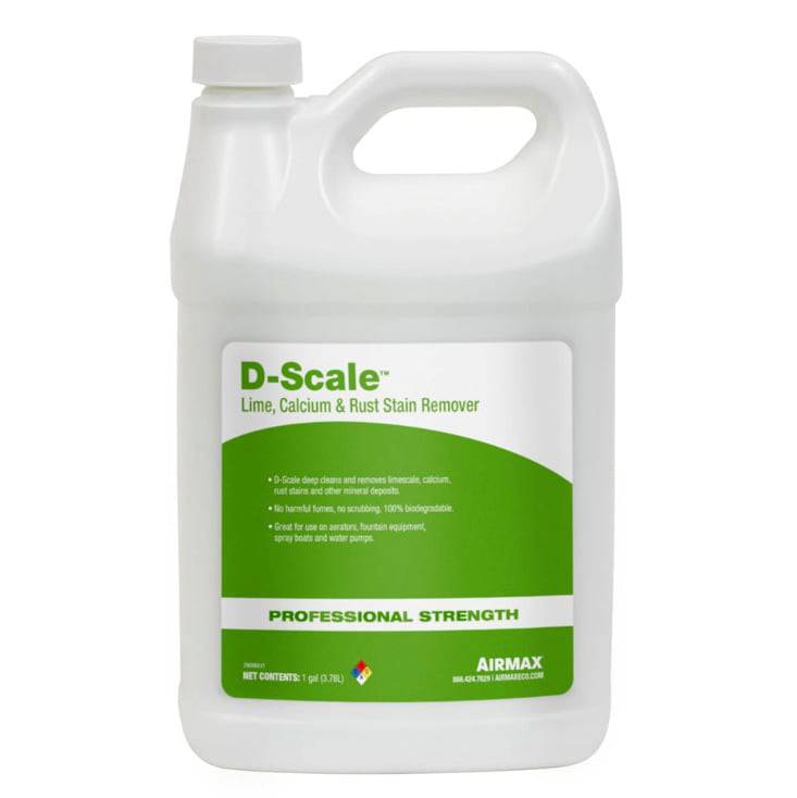 Airmax D-Scale Fountain, Aeration, Pump, and Boat Cleaner - 1 Gal