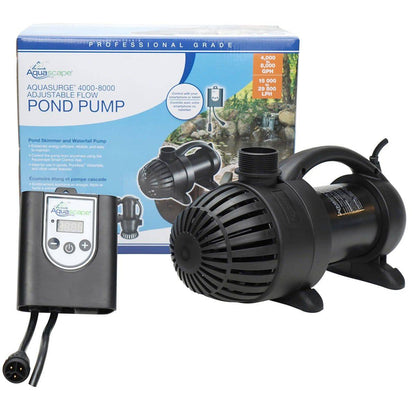 Aquascape AquaSurge PRO 2000-4000 Adjustable Flow Waterfall Pump