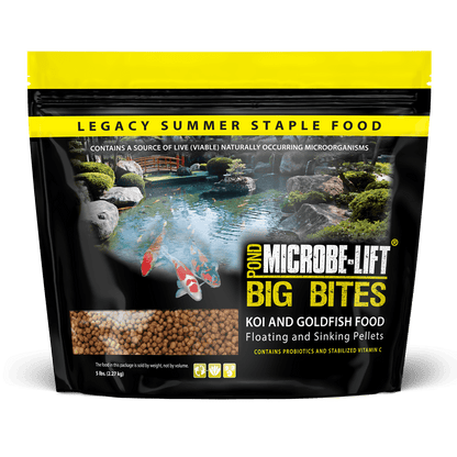 Microbe-Lift Legacy Big Bites Koi & Goldfish Food