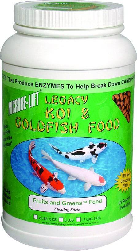 Microbe-Lift Legacy Fruits & Greens Koi & Goldfish Food