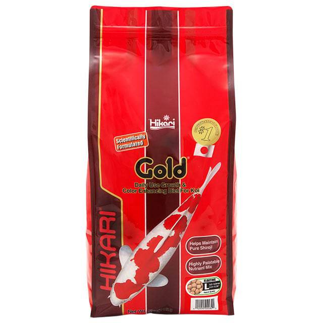 Hikari Gold Koi & Fish Food Diet - Large Pellets - 22 lbs.