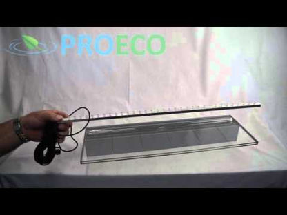 Proeco Products 24" Acrylic Weir - Without Light Strip