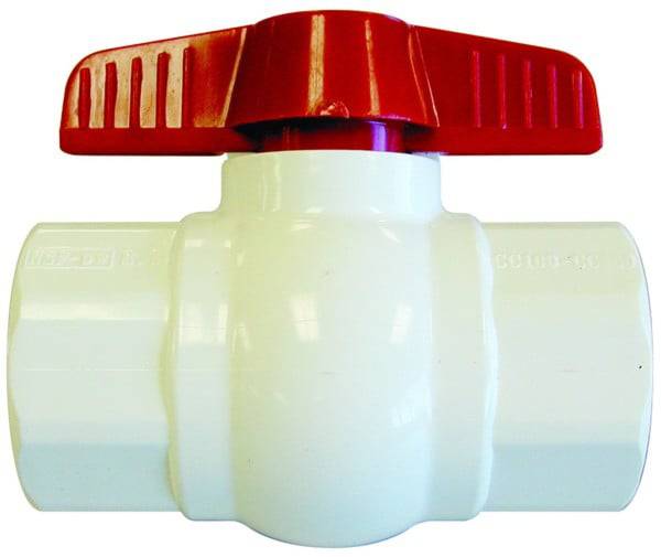 Slip Fit Ball Valve - 1-1/4" SLIP x 1-1/4" SLIP