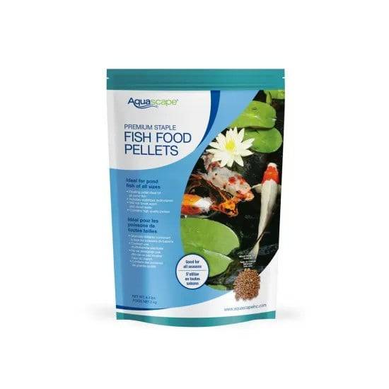 Aquascape Premium Staple Fish Food Pellets - Large Pellets - (1) 10 kg Bag