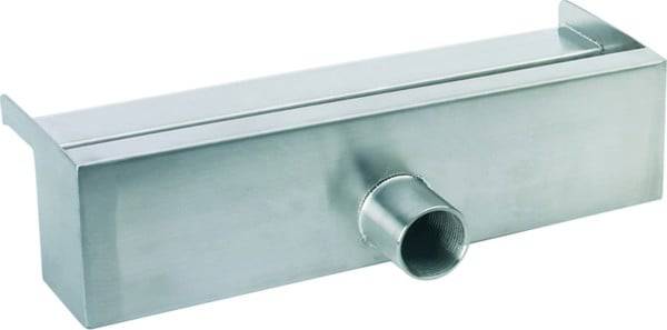 Calais 12" Sheer Falls Stainless Steel