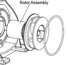 ProEco Products SP-1800 Impeller Rotor Assembly